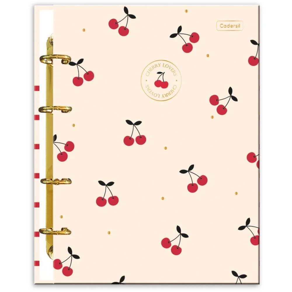 Caderno Argolado Cherry Lovers C/6Divis.80F(S Cadersil - imagem 6
