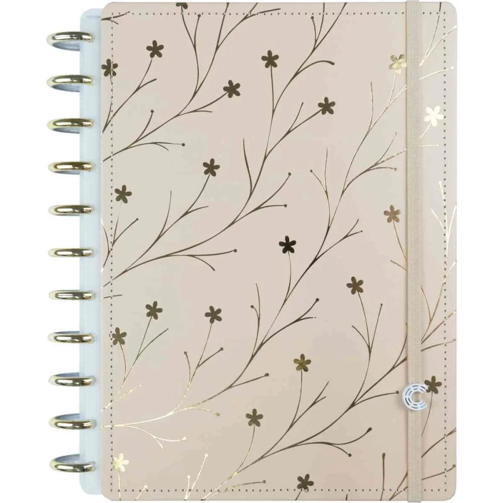 Caderno Inteligente Grande Miss Floral 10Mat. 140Fls 90G Caderno Inteligente - imagem 6