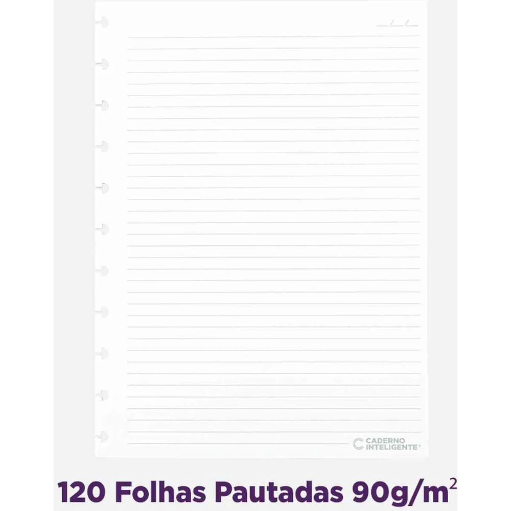 Caderno Inteligente Grande Cappuccino 10Mat. 140Fls 90G Caderno Inteligente - imagem 3