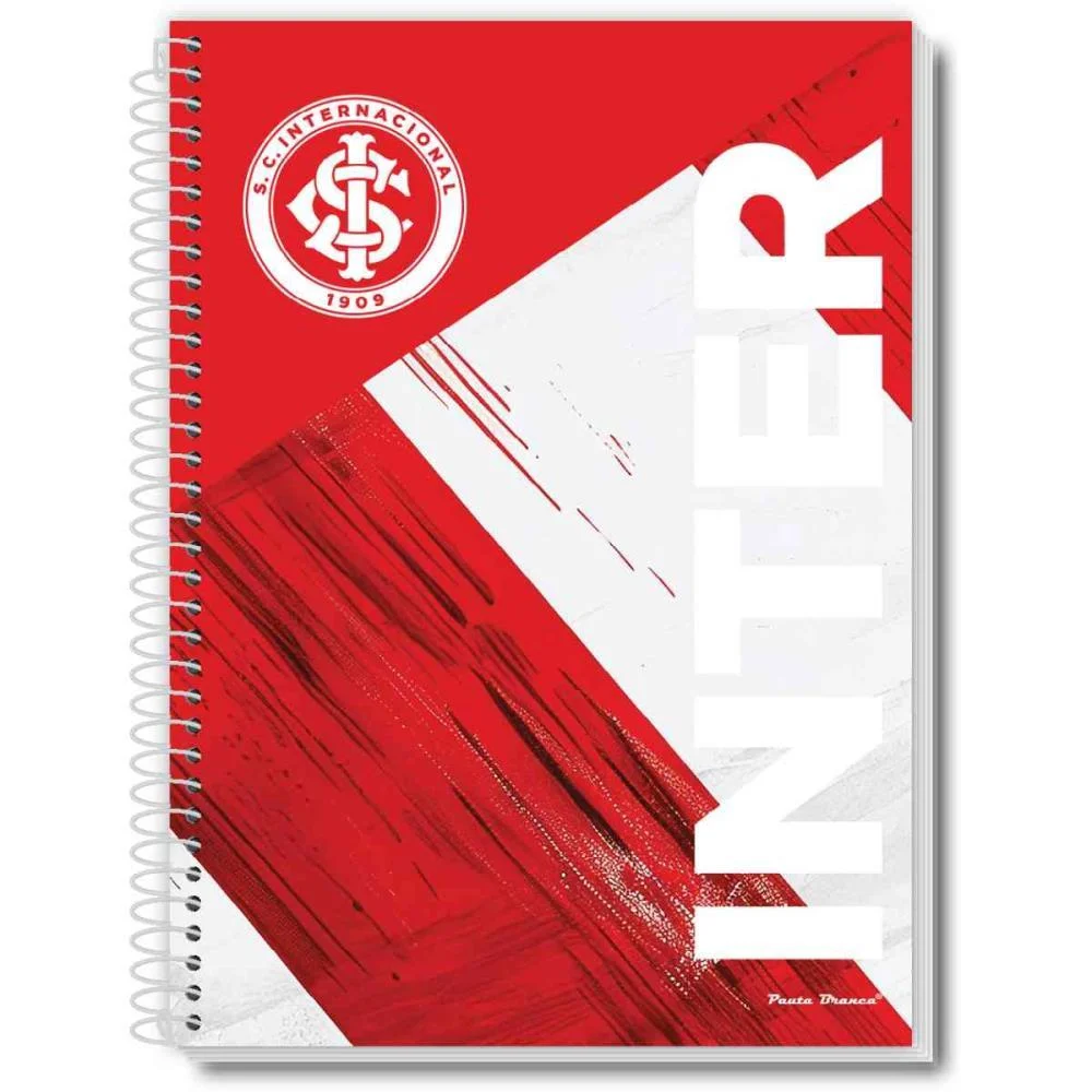 Caderno 01X1 Capa Dura Internacional 80Fls Pauta Branca (Pct.c/03) - imagem 3