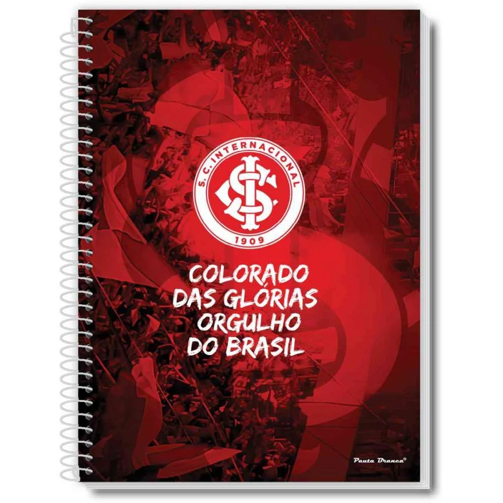 Caderno 01X1 Capa Dura Internacional 80Fls Pauta Branca (Pct.c/03) - imagem 6