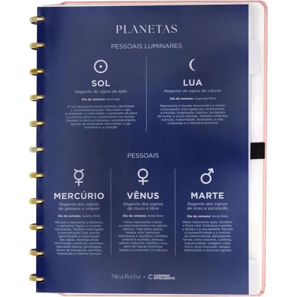 Caderno Inteligente Grande A Culpa E Do Signo 80F By Mica Caderno Inteligente - imagem 3