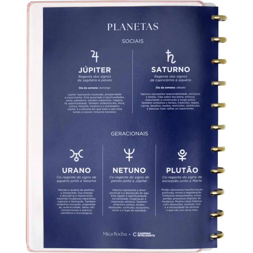 Caderno Inteligente Grande A Culpa E Do Signo 80F By Mica Caderno Inteligente - imagem 4
