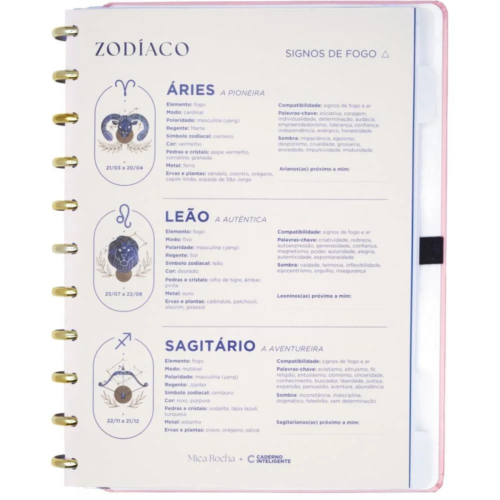 Caderno Inteligente Grande A Culpa E Do Signo 80F By Mica Caderno Inteligente - imagem 5