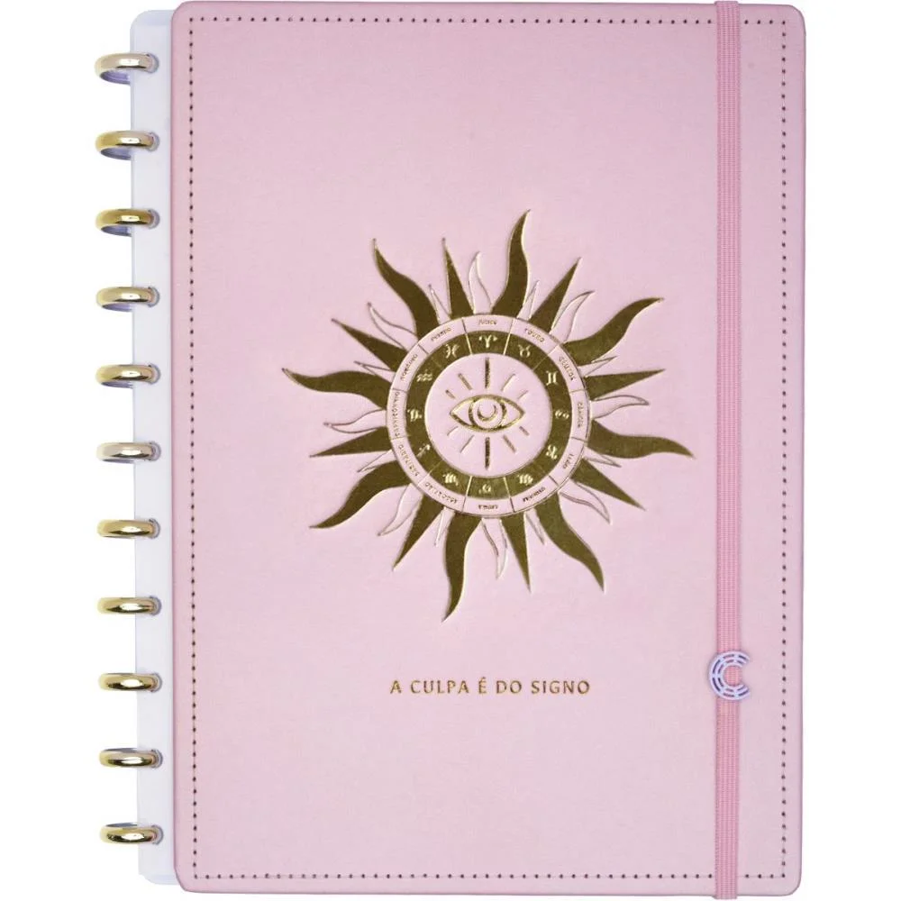 Caderno Inteligente Grande A Culpa E Do Signo 80F By Mica Caderno Inteligente - imagem 7