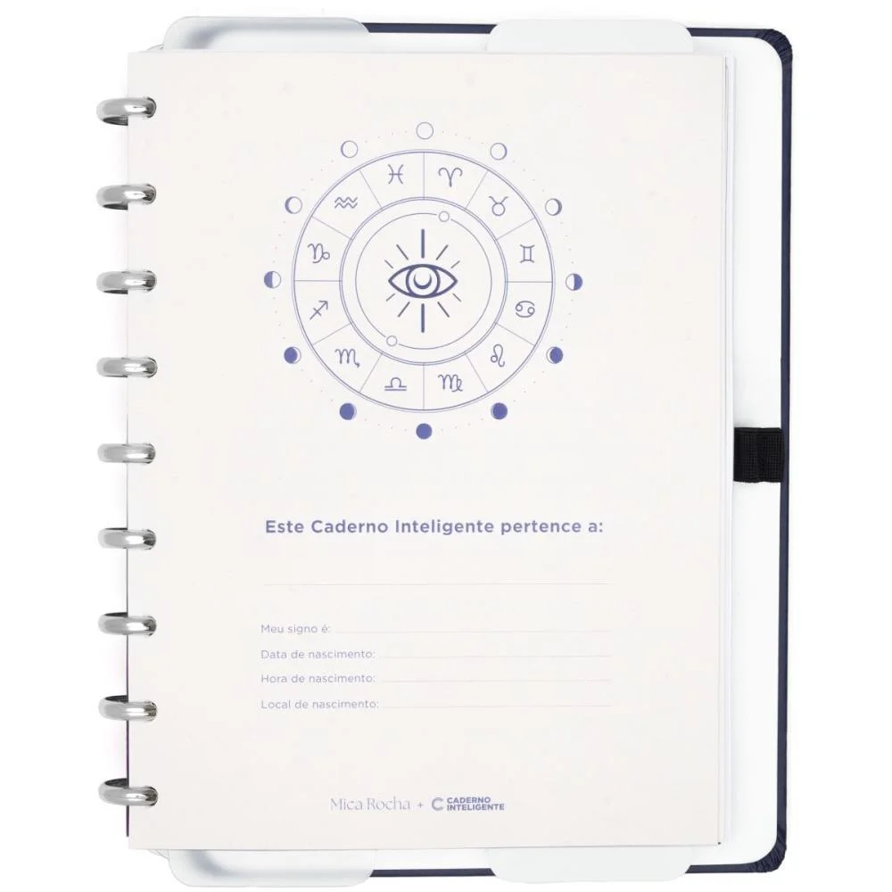 Caderno Inteligente Medio Influenciada Pela Lua 80F By M Caderno Inteligente - imagem 4