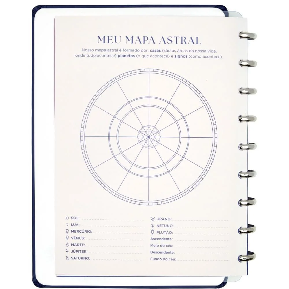 Caderno Inteligente Medio Influenciada Pela Lua 80F By M Caderno Inteligente - imagem 5