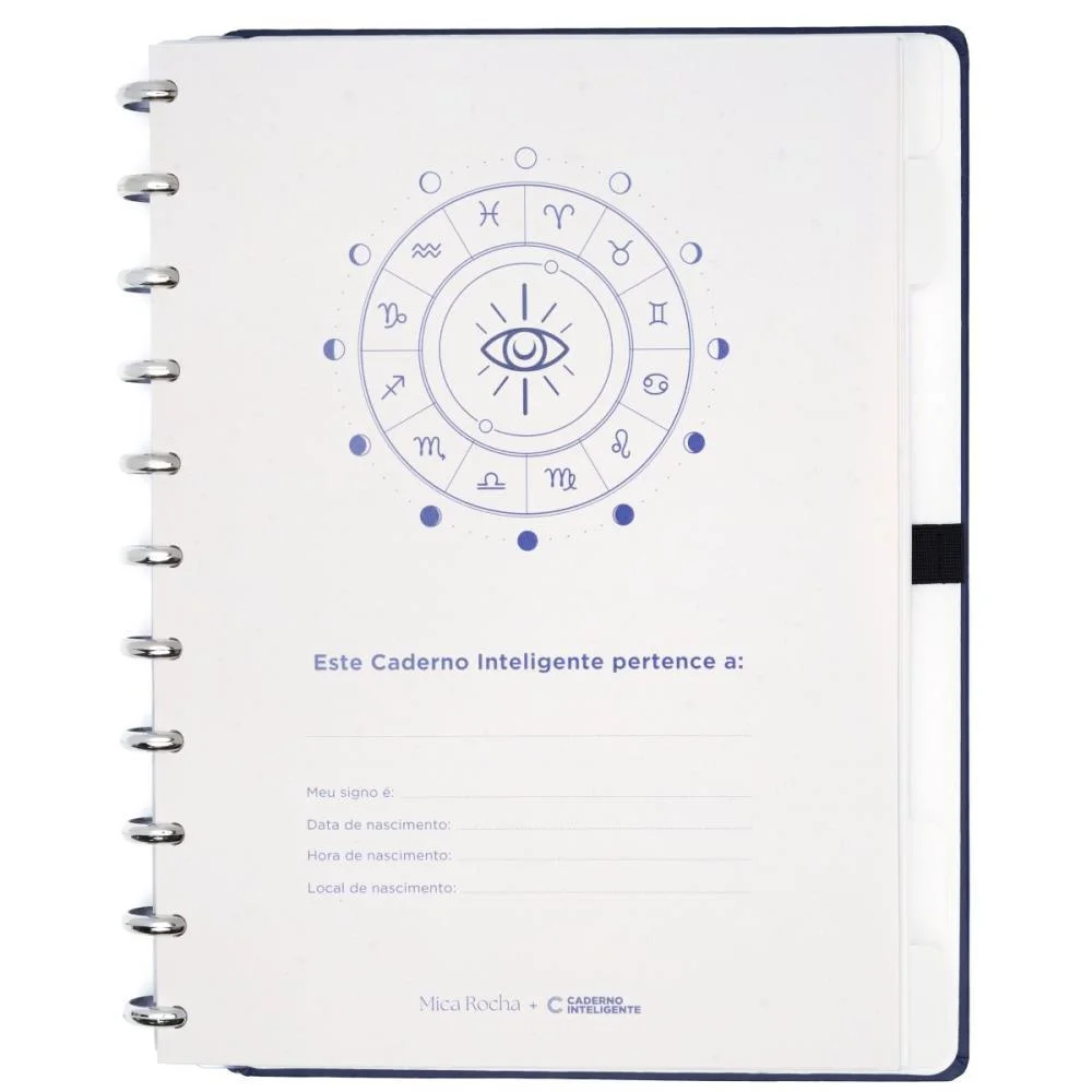 Caderno Inteligente Grande Influenciada Pela Lua 80F By M Caderno Inteligente - imagem 4