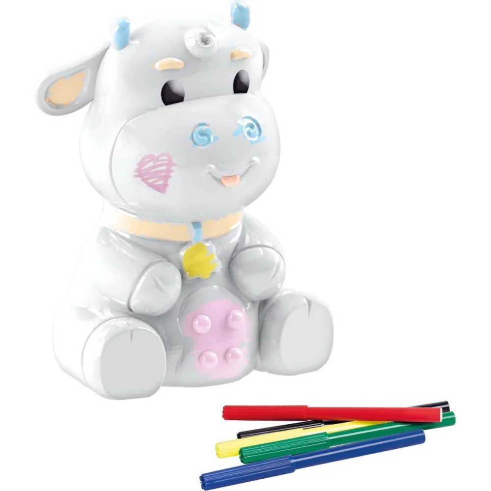 Joy Vaquinha Pintura C/Canetin Samba Toys - imagem 2