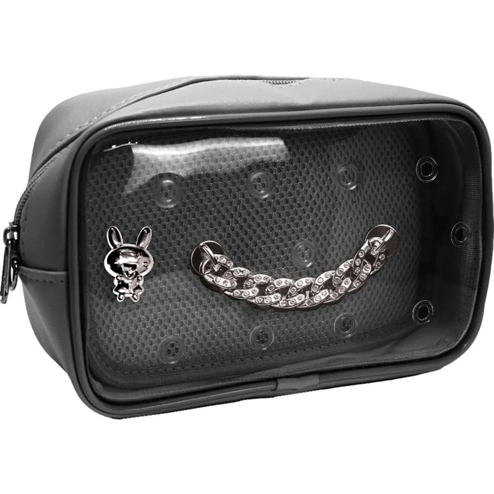 Estojo Box Itabag Com Pin+Corrente Preto Obi Do Brasil - imagem 2
