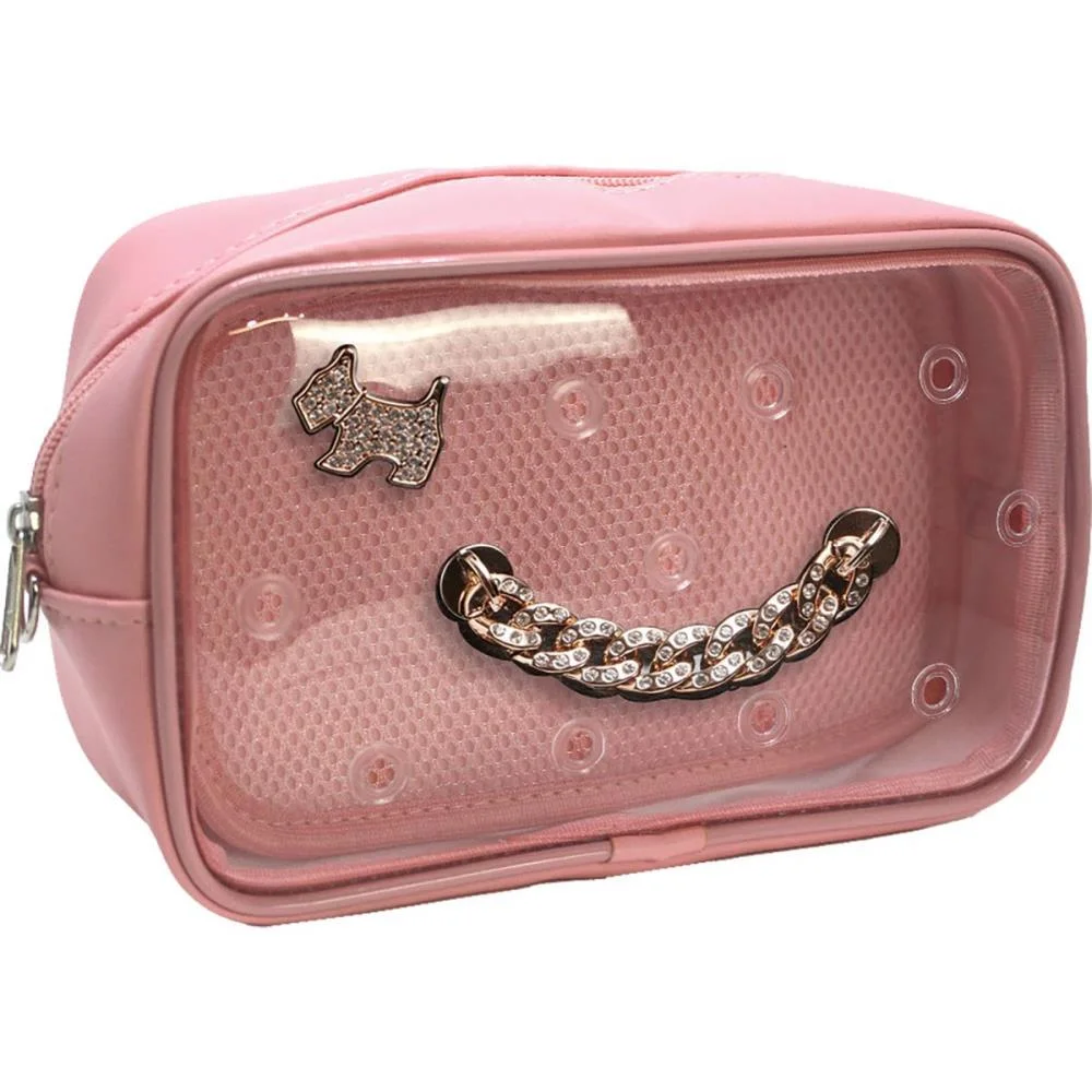Estojo Box Itabag Com Pin+Corrente Rose Obi Do Brasil - imagem 2