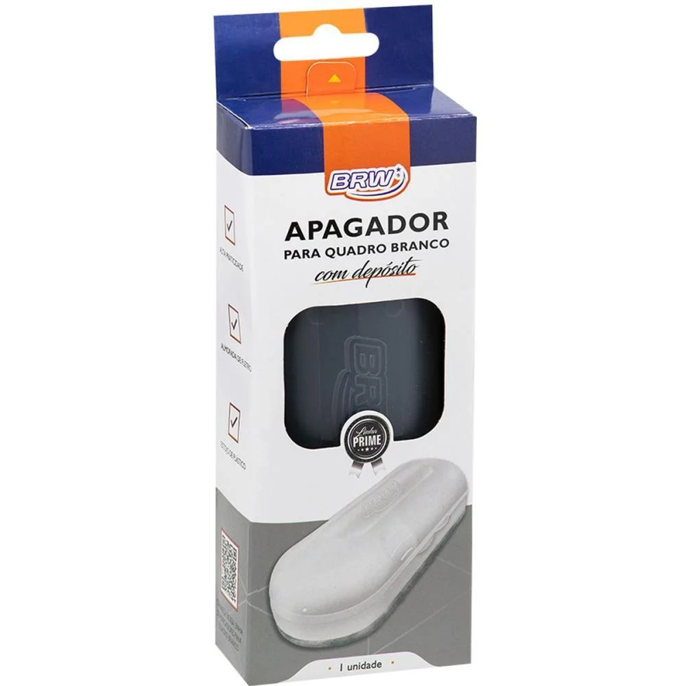 Apagador Quadro Branco Com Deposito Para Pincel Brw - imagem 7