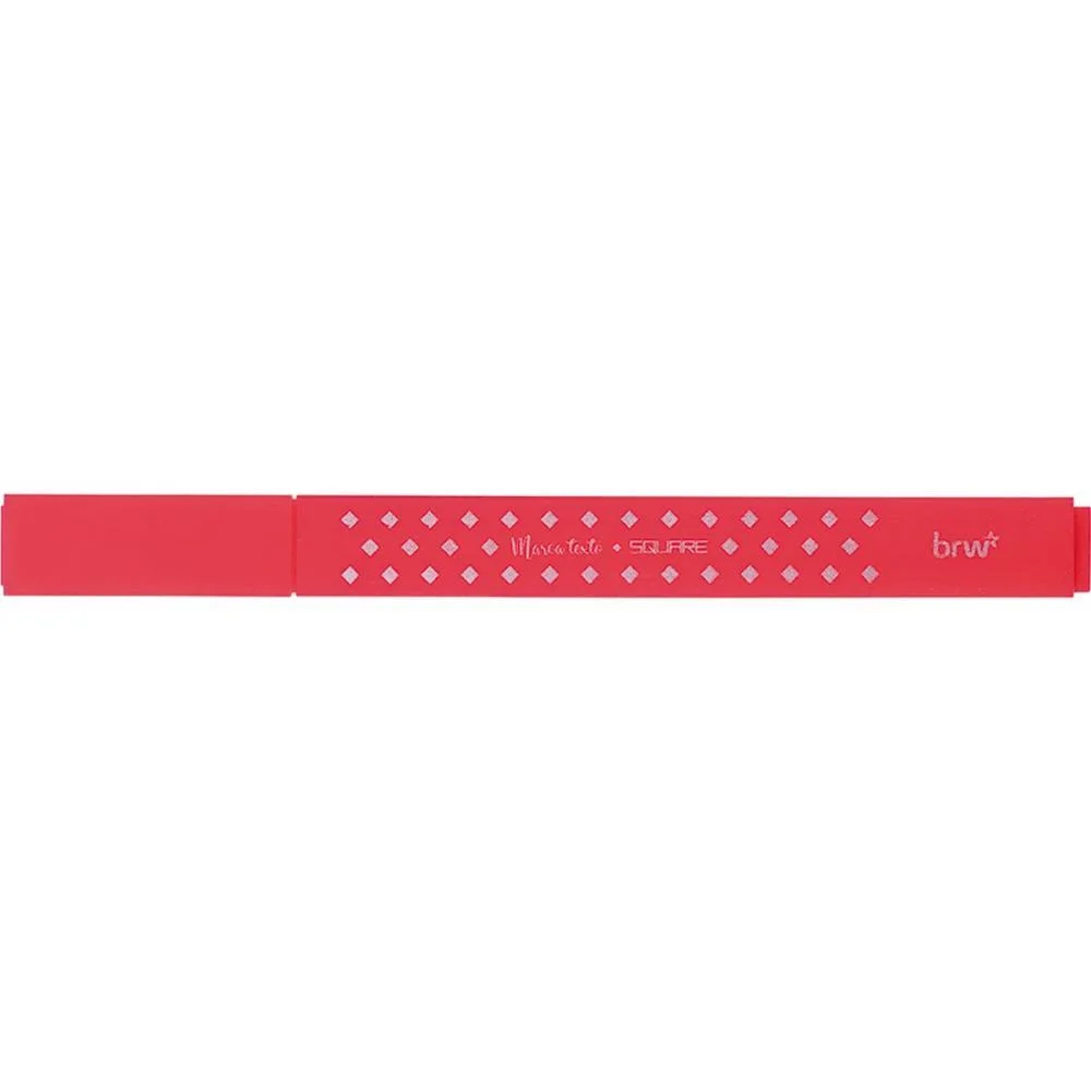 Caneta Marca Texto Square 4 Cores Neon Brw C/ 24 Unidades - imagem 3