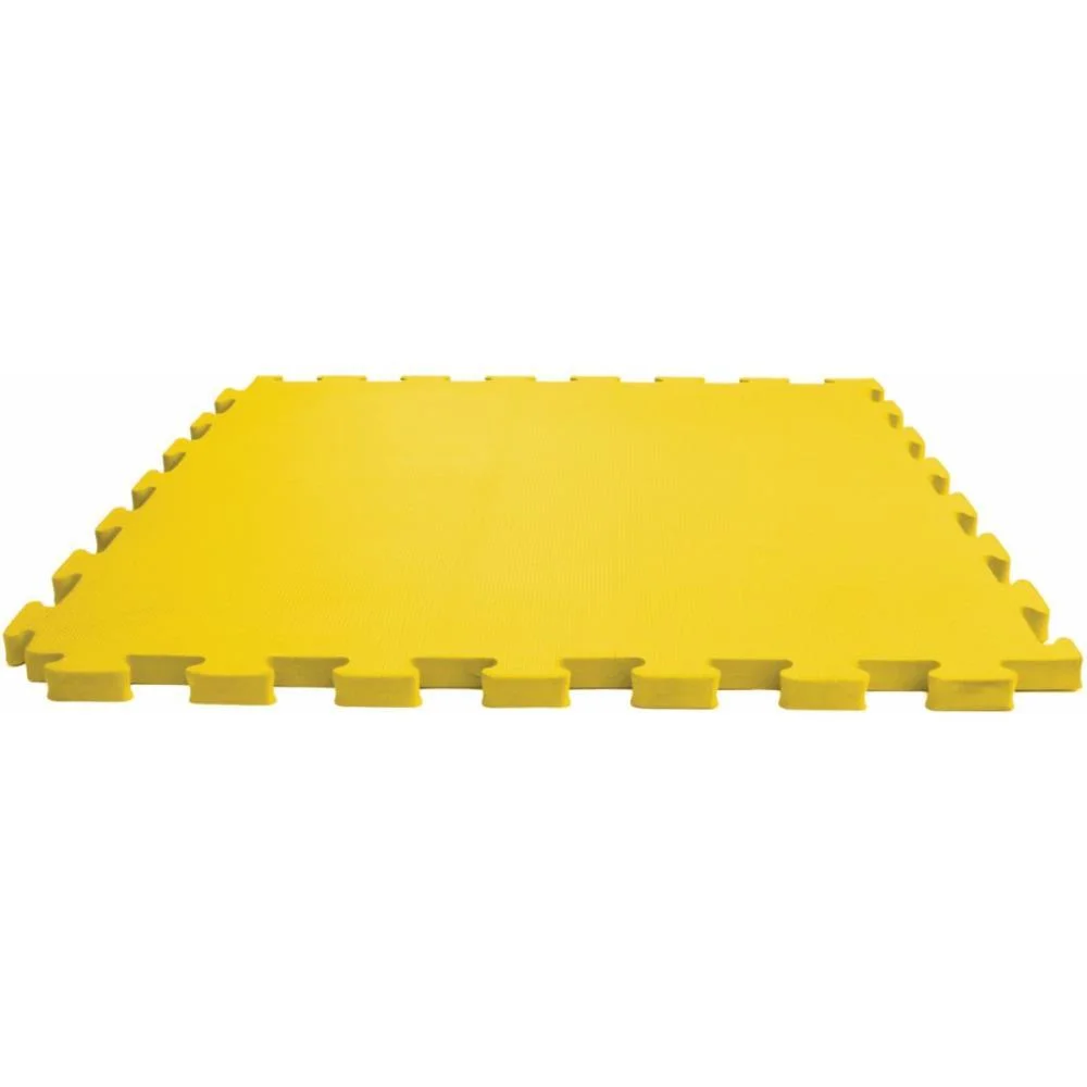 Tatame 04 Placas 1X1Mx1Cm Amarelo Evamax (Pacote) - imagem 4