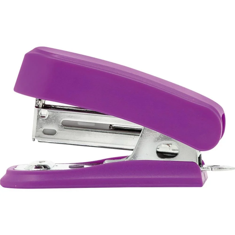 Grampeador Mini P/20Fls 6Cm Plast. Cores Neon Brw C/ 12 Unidades - imagem 7