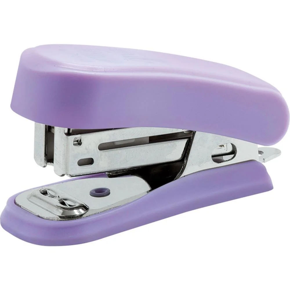 Grampeador Mini P/20Fls 6Cm Plast. Cores Paste Brw C/ 12 Unidades - imagem 3