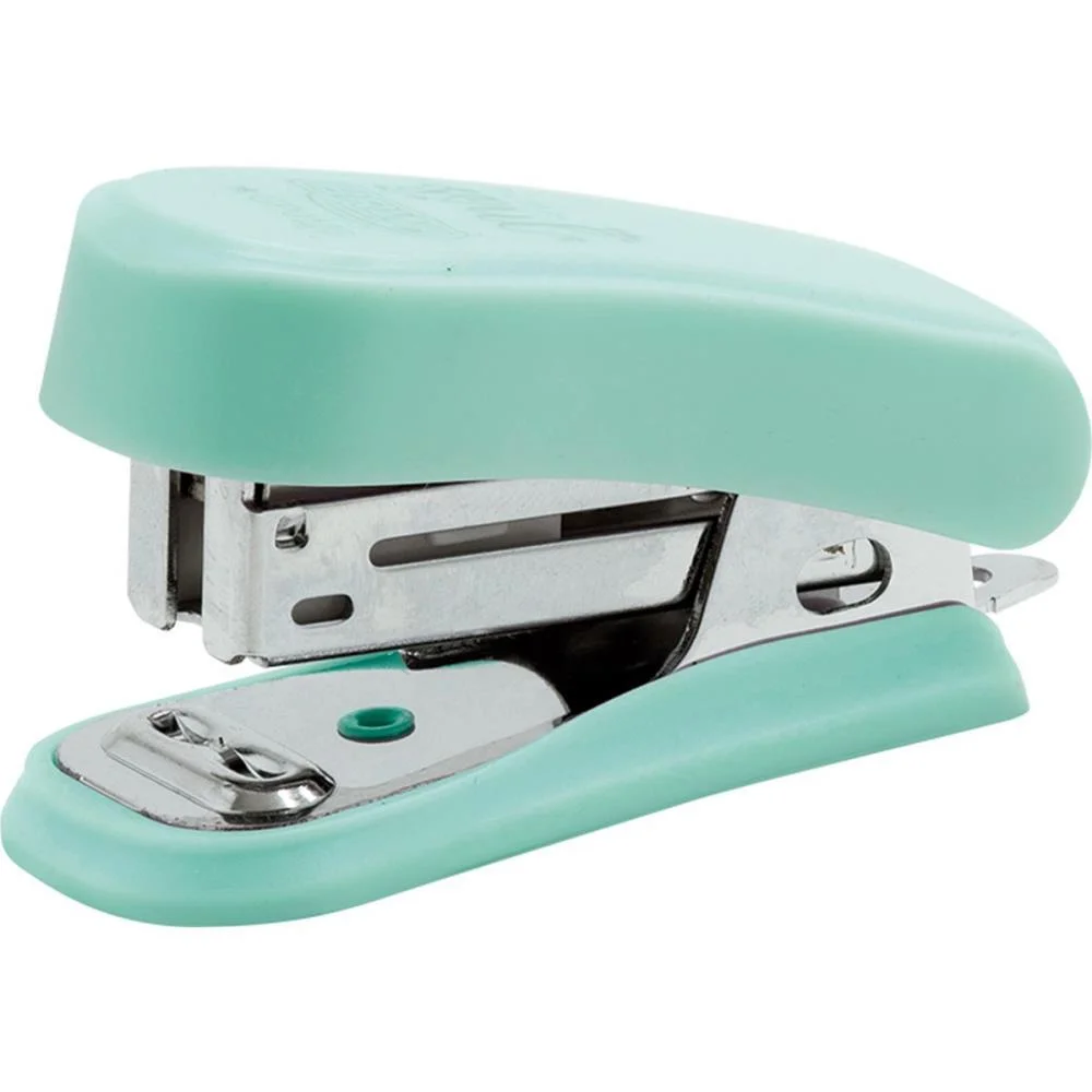 Grampeador Mini P/20Fls 6Cm Plast. Cores Paste Brw C/ 12 Unidades - imagem 4