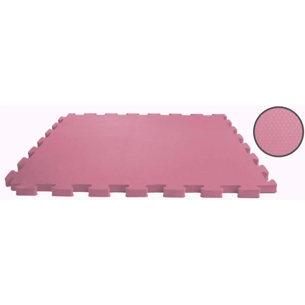 Tatame 04 Placas 1X1Mx1Cm Rosa Evamax (Pacote) - imagem 4