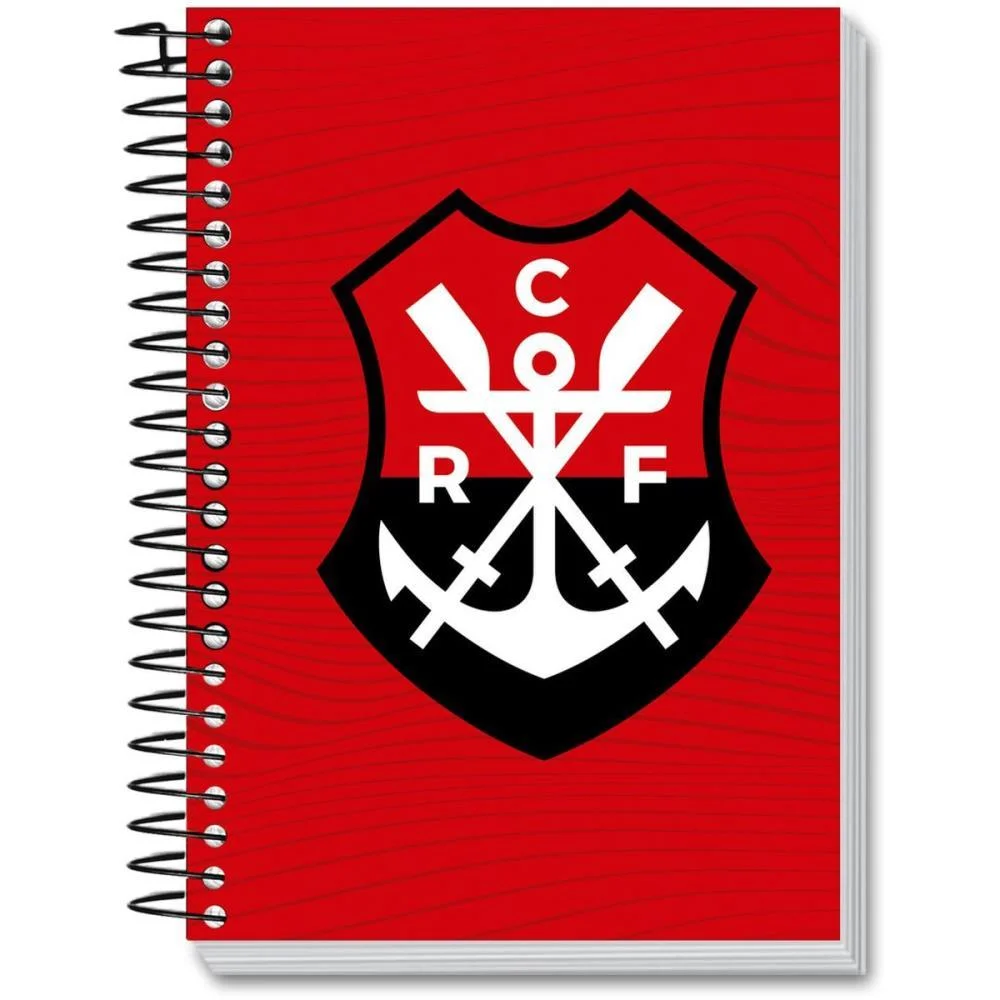 Caderno 01X1 Capa Dura Flamengo 80Fls Kit (Pct.c/04) - imagem 4