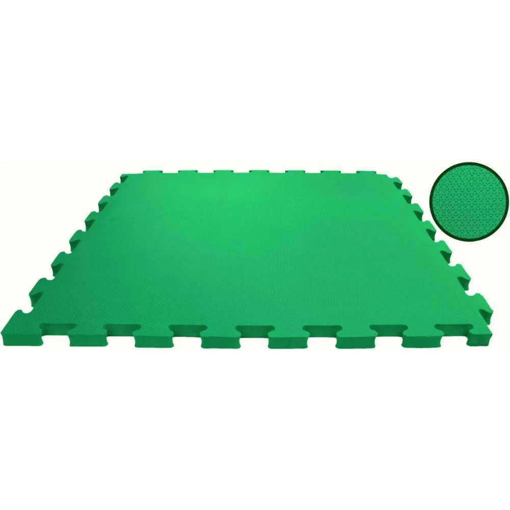 Tatame 04 Placas 1X1Mx1Cm Verde Escur Evamax (Pacote) - imagem 4