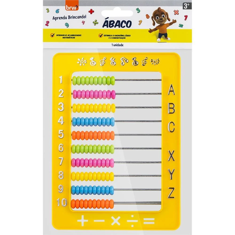 Contador Abaco Dipedu 10Hates 100Bolinhas (S) Brw (Pct.c/03) - imagem 8