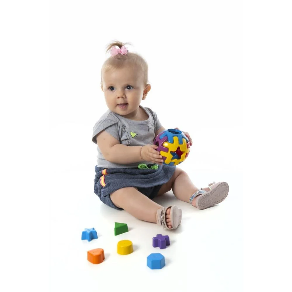 Brinquedo Educativo Bola Baby C/Blocos (S) Kendy Brinquedos - imagem 4