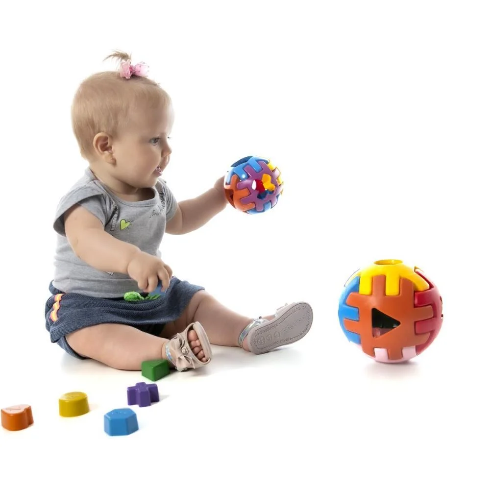 Brinquedo Educativo Bola Baby C/Blocos (S) Kendy Brinquedos - imagem 6