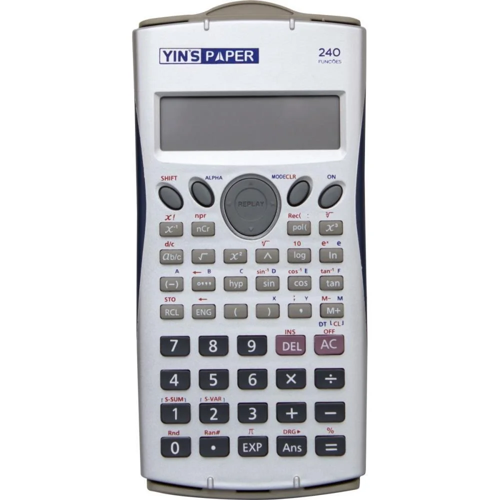 Calculadora Cientifica 240 Funcoes 10+2 Digitos Yins (Unidade) - imagem 2