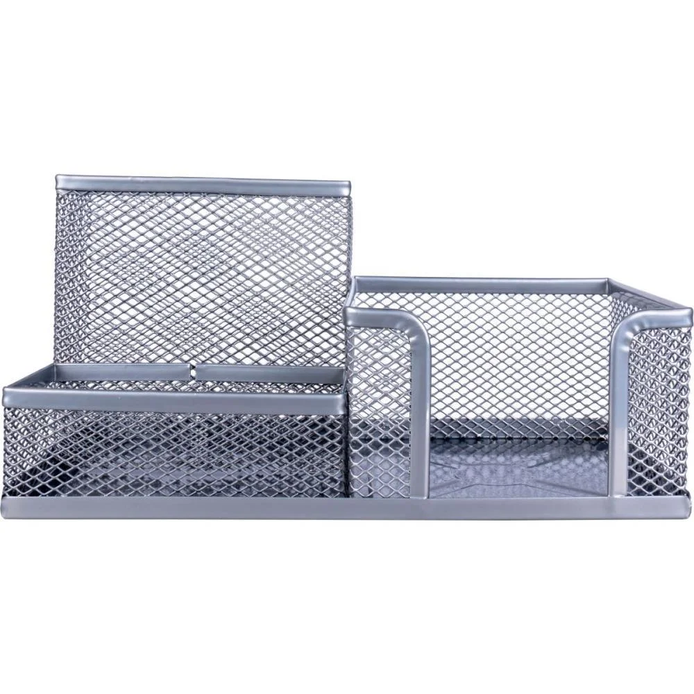 Acessorio Para Mesa Aramado 3 Reparticoes Prata Yins - imagem 4