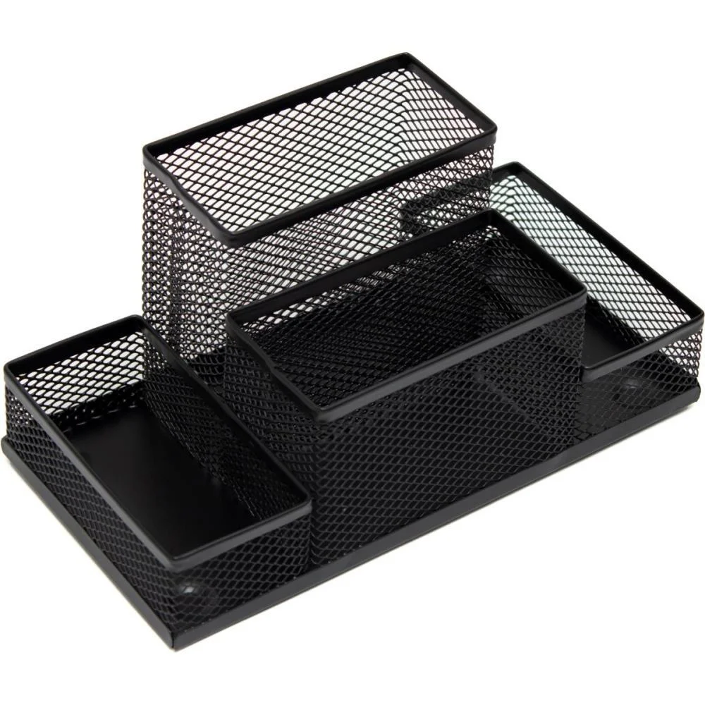 Acessorio Para Mesa Aramado 4 Reparticoes Preto Yins - imagem 2