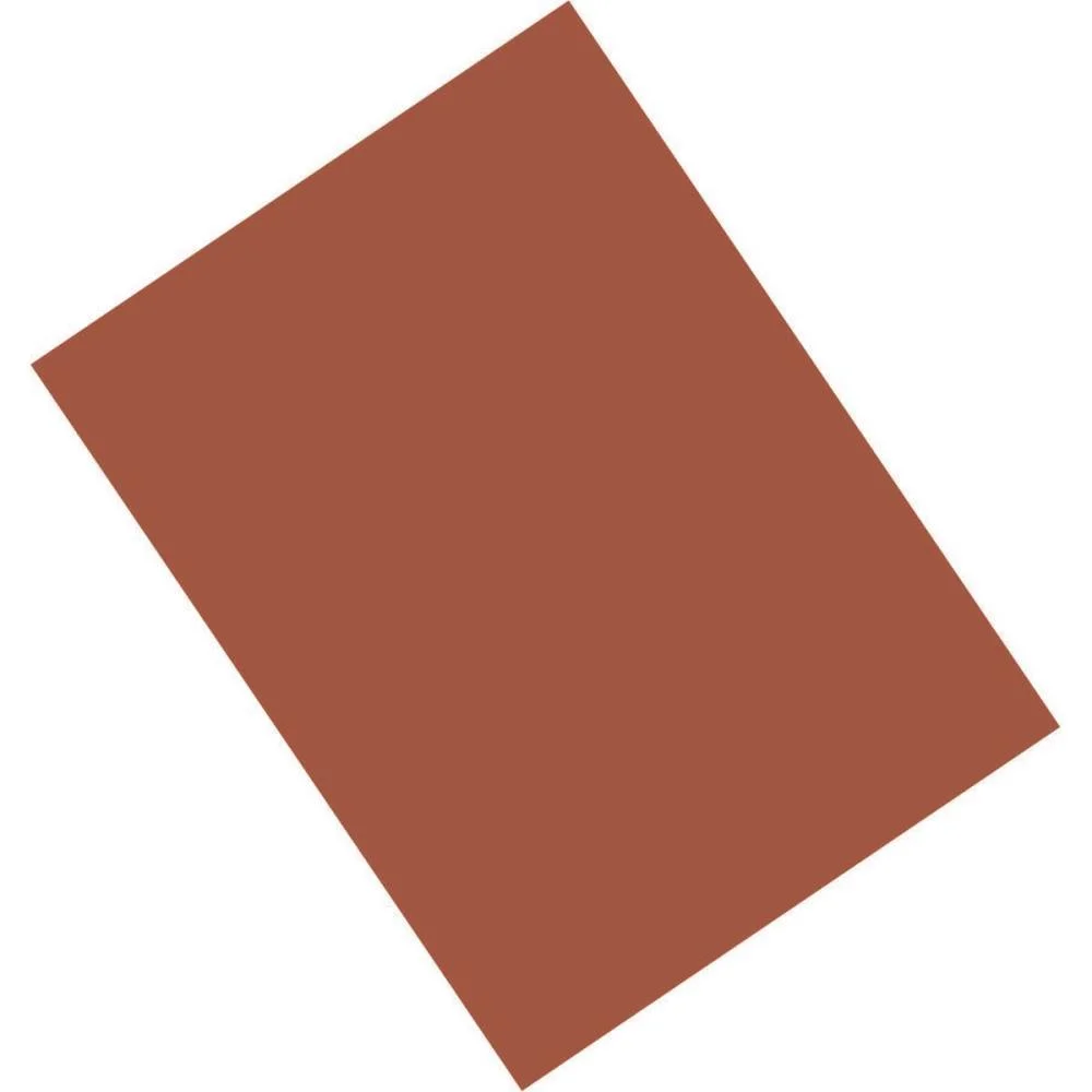 Papel Camurca 40X60Cm. Marrom V.m.p. (Pct.c/25) - imagem 2