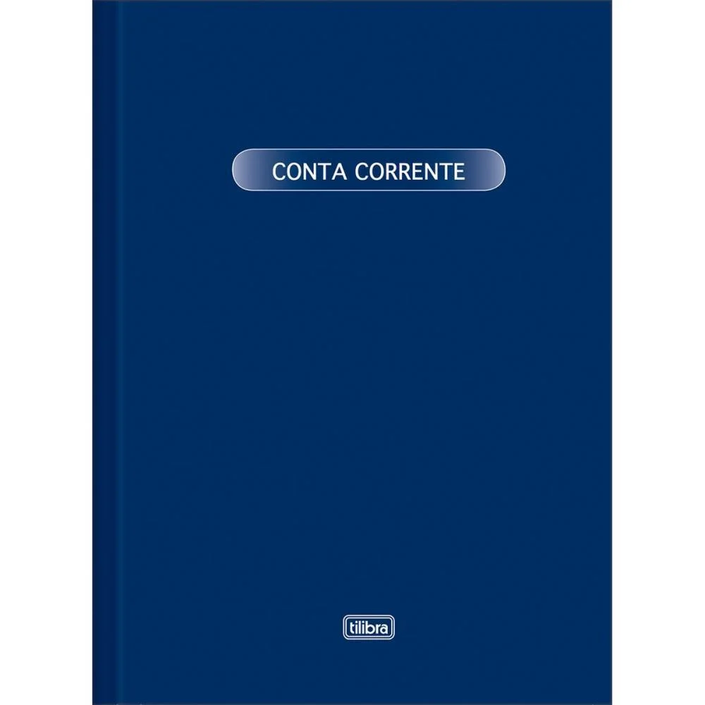 Livro Conta Corrente Pequeno 100 Folhas Tilibra (Pct.c/05) - imagem 2