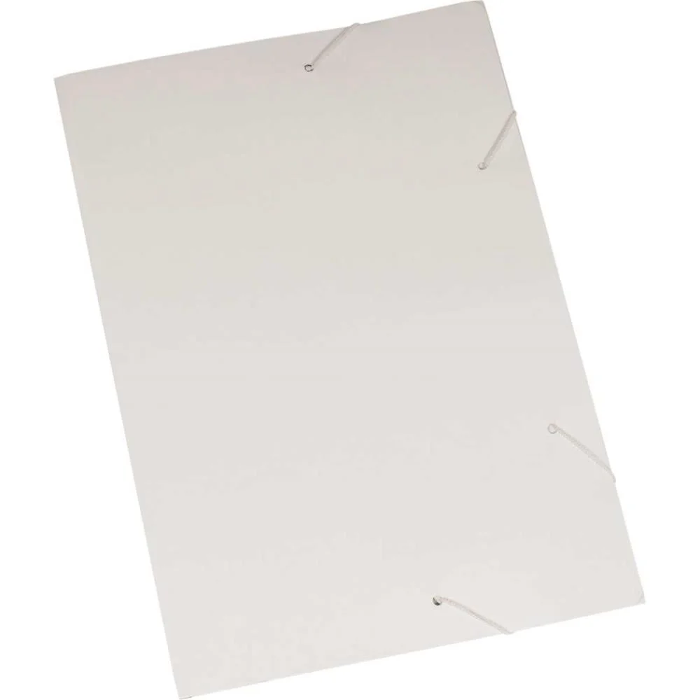 Pasta Aba Elastica Papel Oficio Branca Polycart (Pct.c/20) - imagem 3