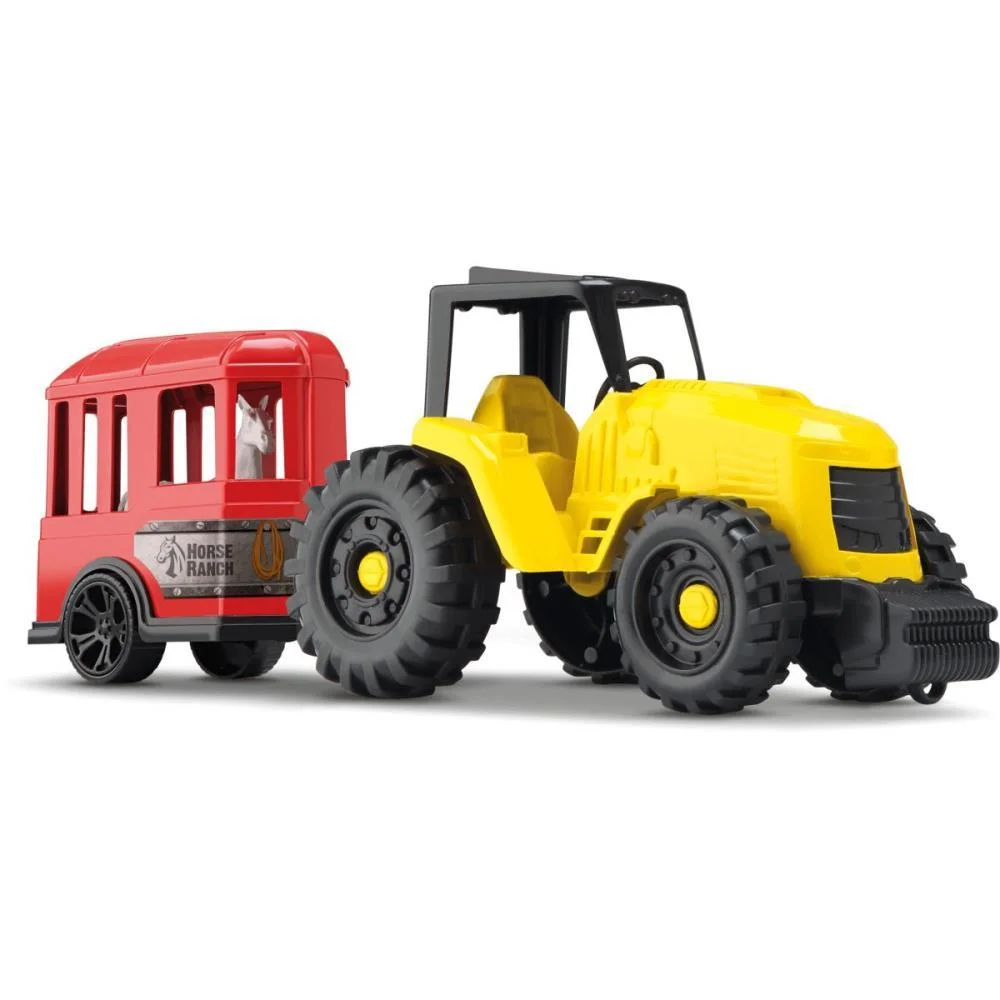Trator Tractor Farm Cores Sortidas Orange Toys - imagem 3