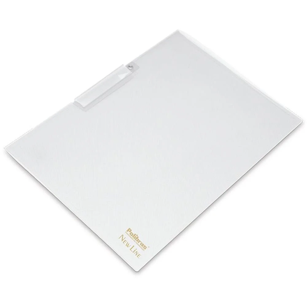 Pasta Canaleta Oficio Cristal Rotoclip Polibras (Pct.c/10) - imagem 3
