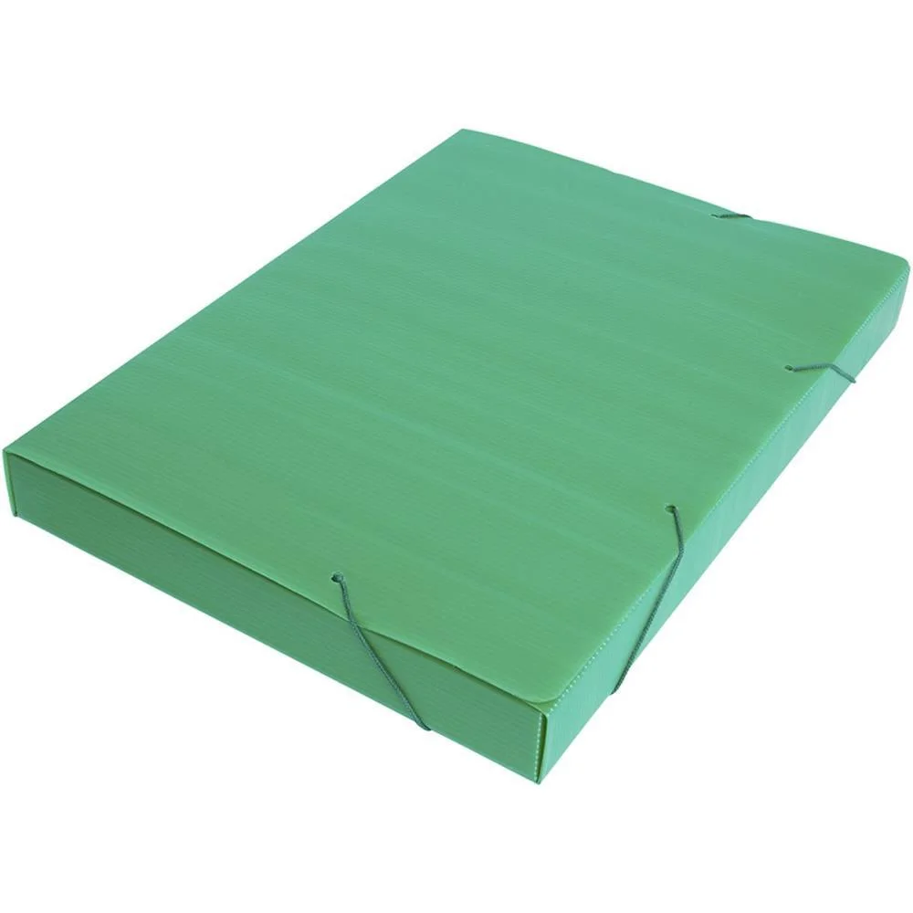 Pasta Polionda Oficio 55Mm Verde Novaonda Polibras (Pct.c/10) - imagem 2