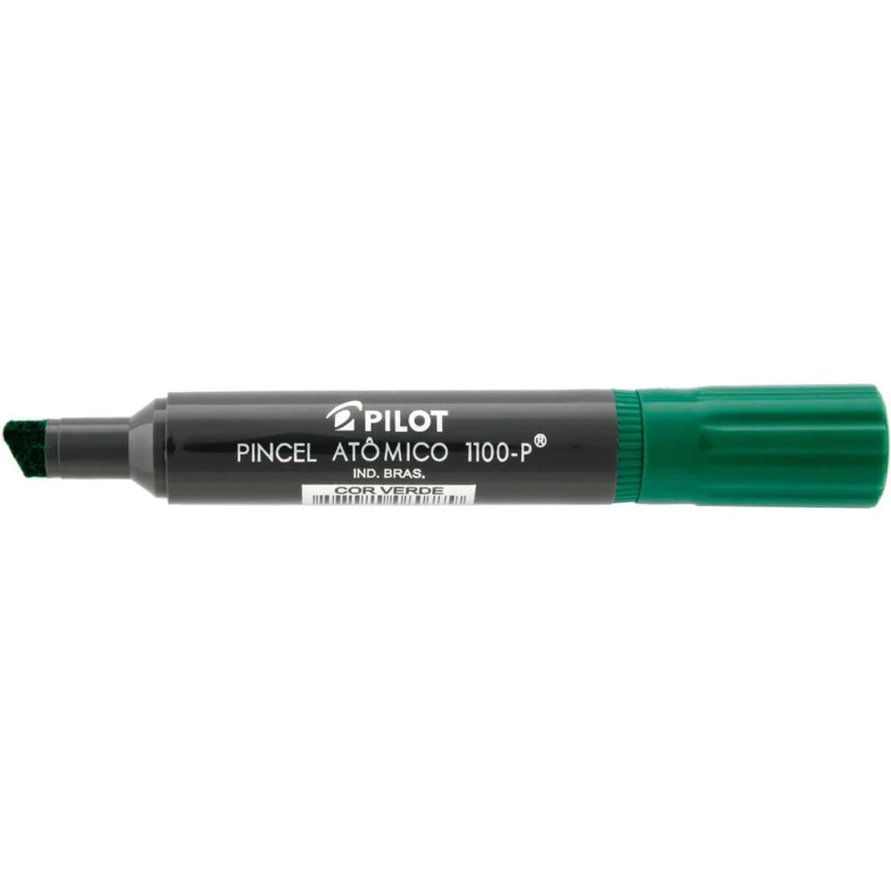 Pincel Marcador Permanente Atomico 1100P Verde Recarreg. Pilot (Cx.c/12) - imagem 4