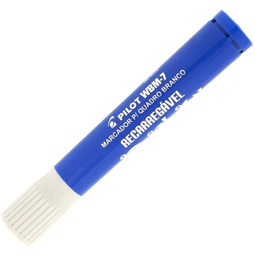 Pincel Quadro Branco Wbm-7 Recarregavel Azul Pilot (Cx.c/12) - imagem 4
