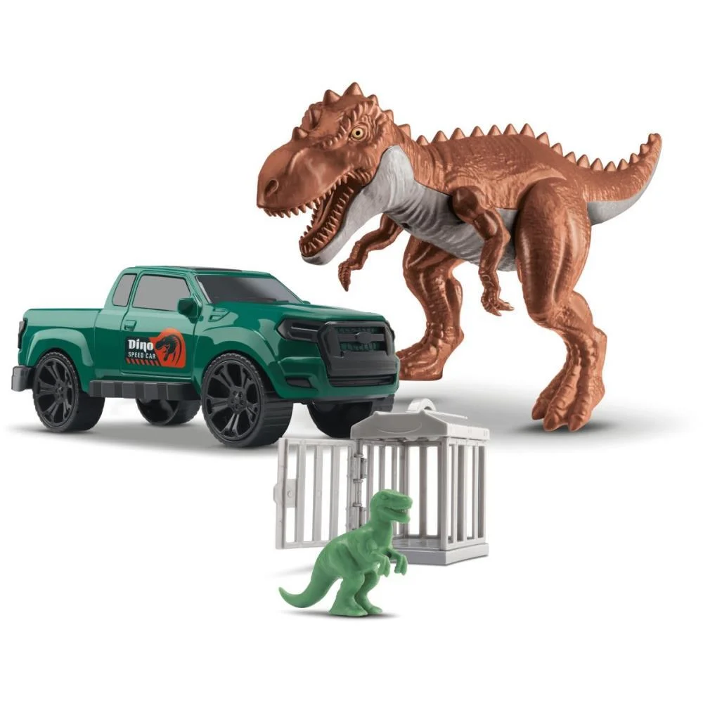 Carrinho Escape Car Dinossauro (S) Orange Toys - imagem 2