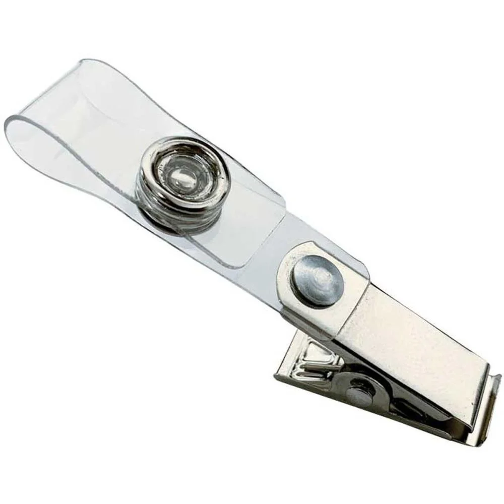 Presilha Para Cracha Metal Removivel C/Fecho Plast. Dac C/ 100 Unidades - imagem 2