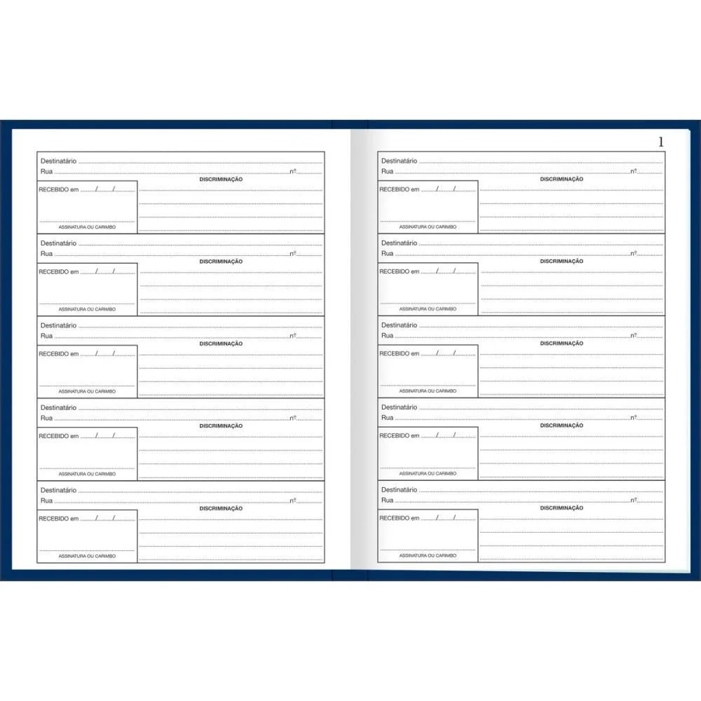 Livro Protocolo Correspond. Pequeno 50 Folhas 153X216Mm Tilibra (Pct.c/10) - imagem 3