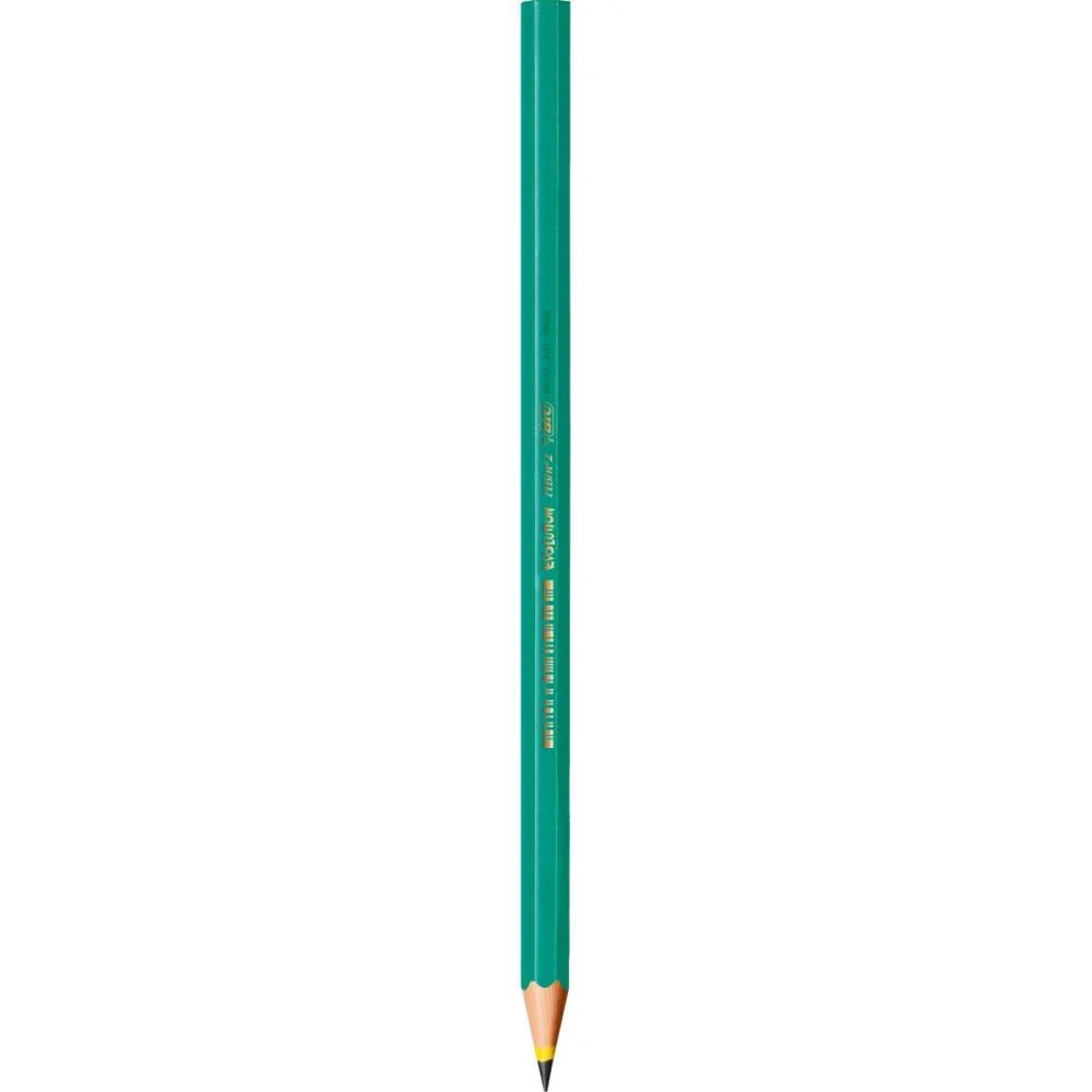 Lapis Preto Sextavado Evolution 2Hb S/Borracha Bic (Bl.c/04) - imagem 4