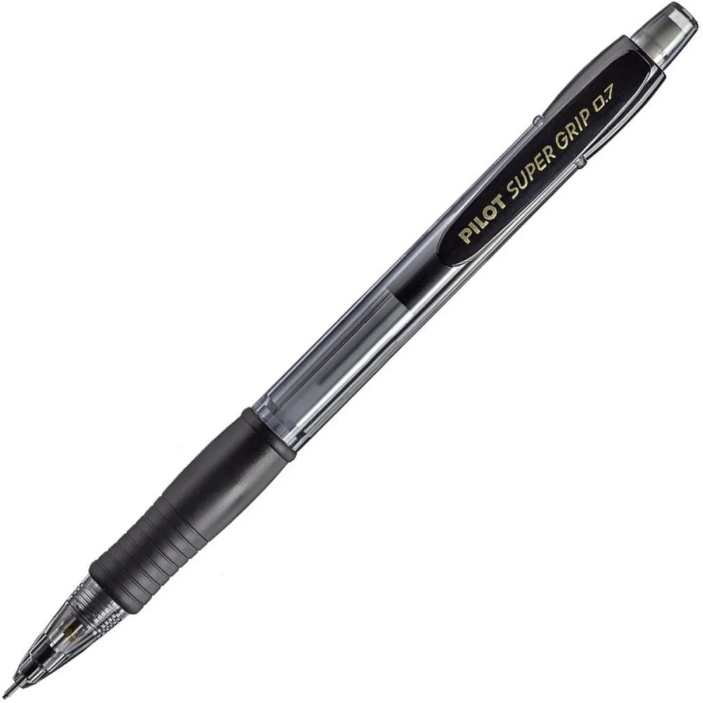 Lapiseira 0.7Mm Supergrip H-187 Preta Pilot (Cx.c/12) - imagem 4