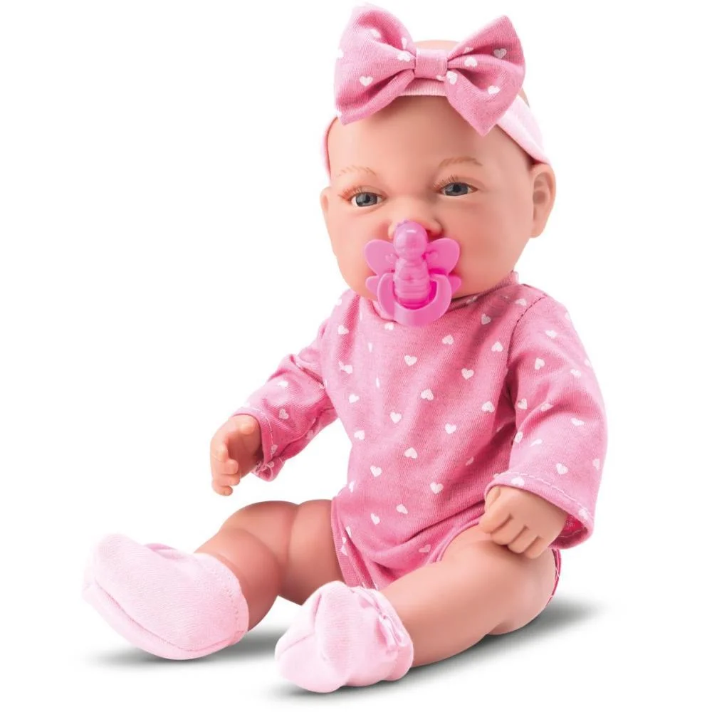 Boneca Prime Baby Vinil C/Acessorios Bee Toys - imagem 2
