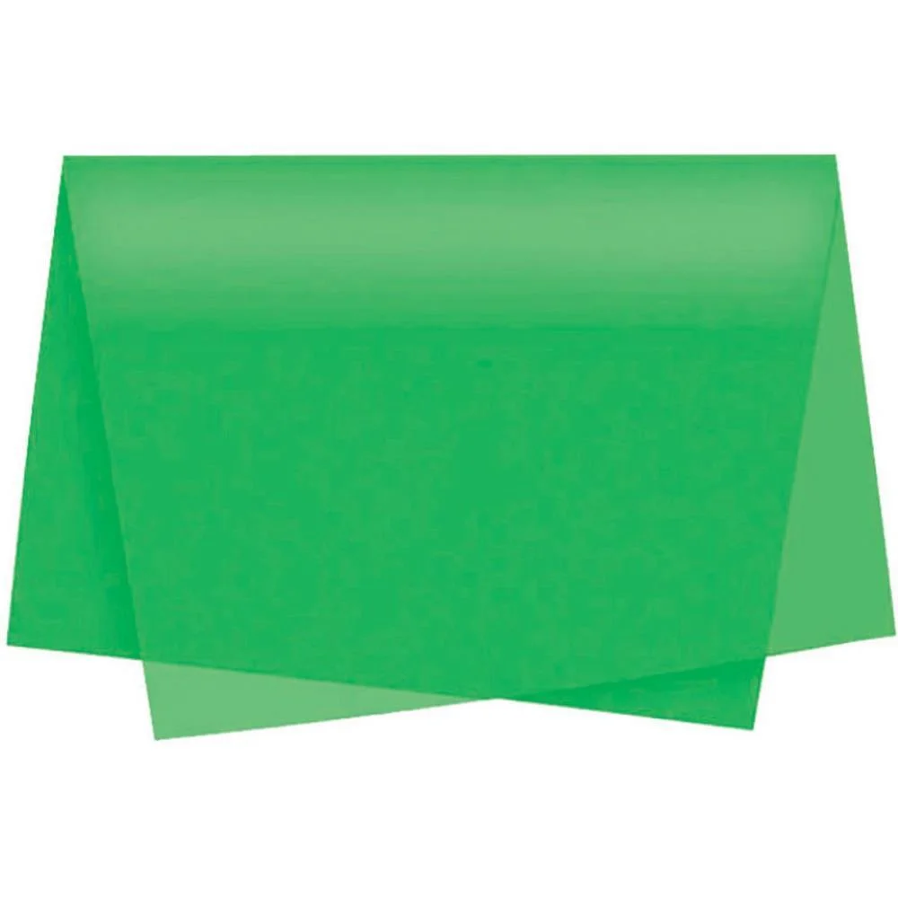 Papel De Seda Verde Bandeira 48X60Cm 20G V.m.p. (Pct/100) - imagem 2
