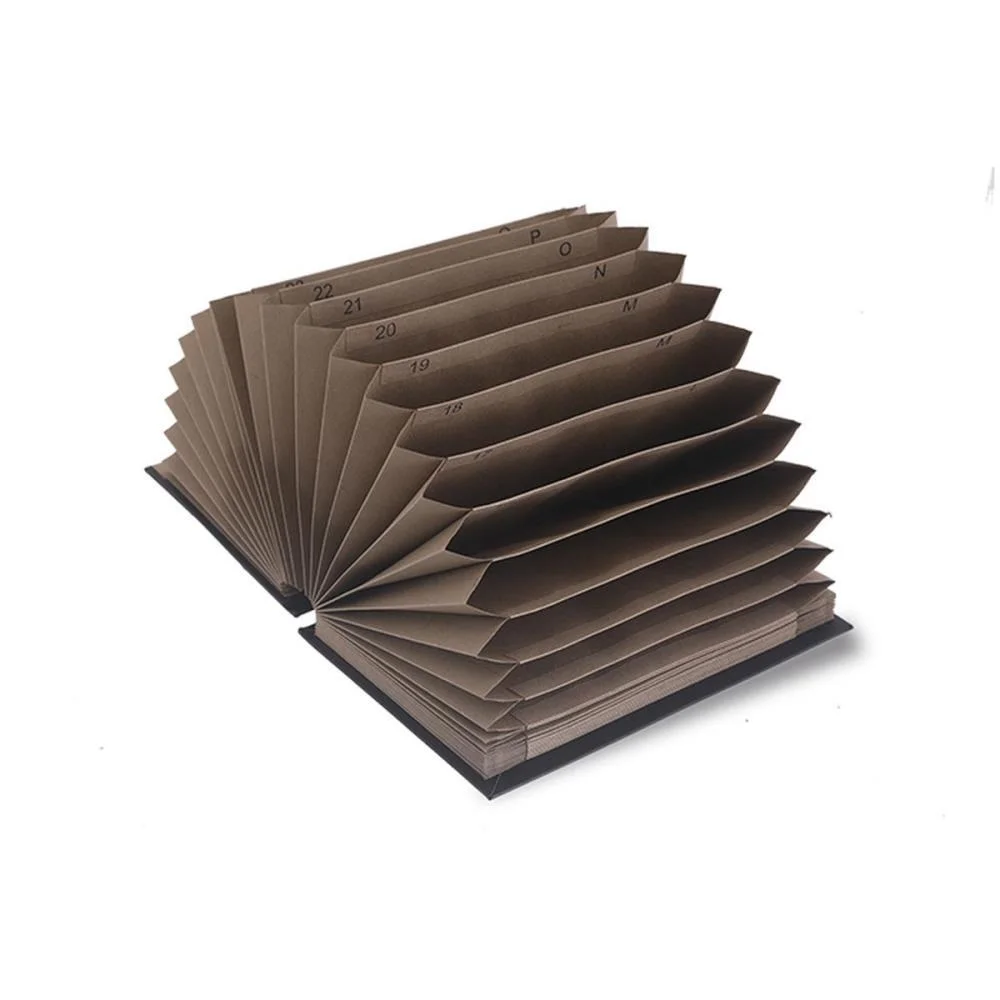 Pasta Sanfonada Papel Duplicata 31 Div Kraft Classic Dello - imagem 4
