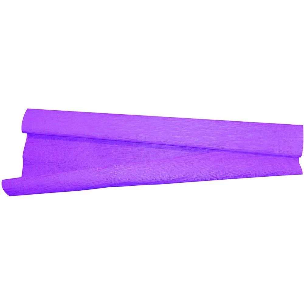 Papel Crepom 48Cmx2,00M.roxo V.m.p. (Pct.c/10) - imagem 3