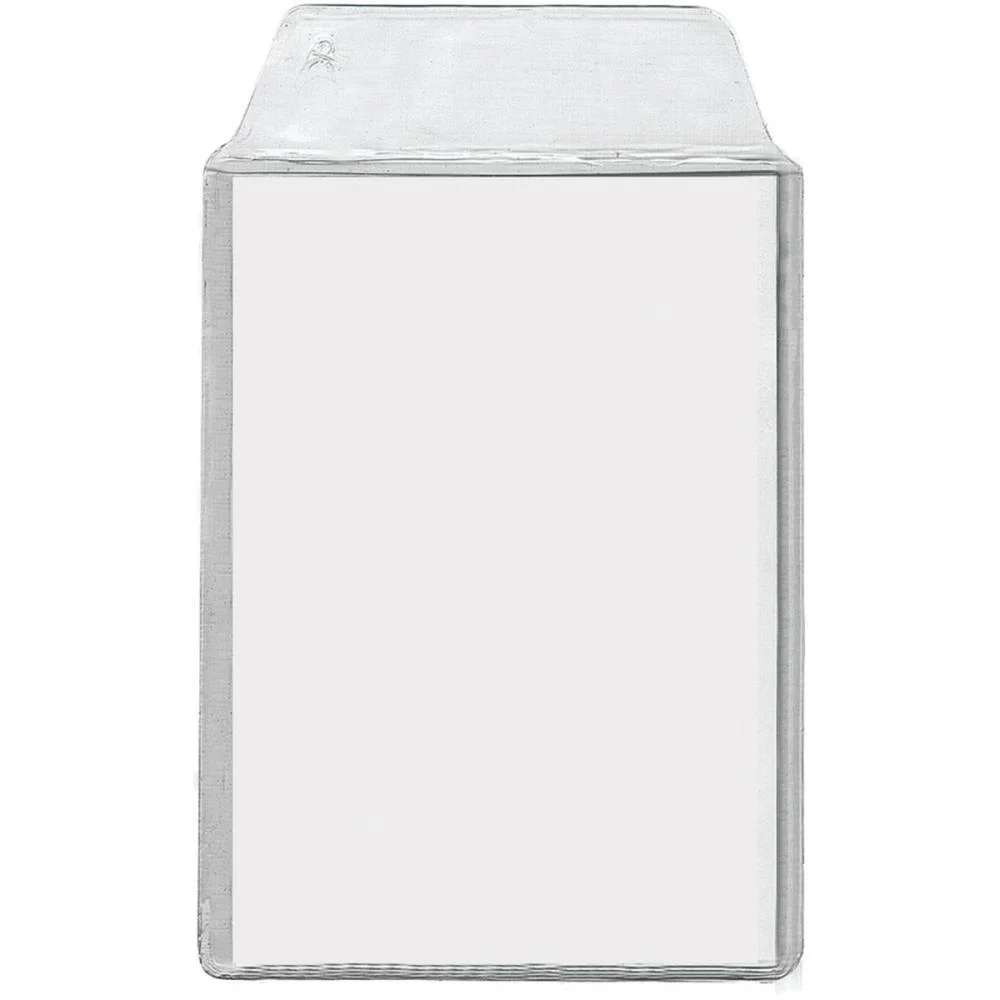 Porta Documento P/Rg C/Aba Cristal 7X10,5Cm. Acp (Pct/100) - imagem 3