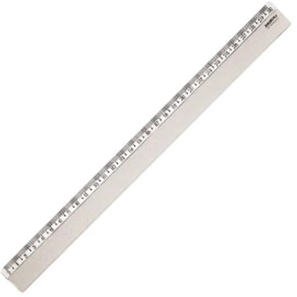 Regua Plastica Cristal 30Cm. Maxcril (Pct.c/25) - imagem 3