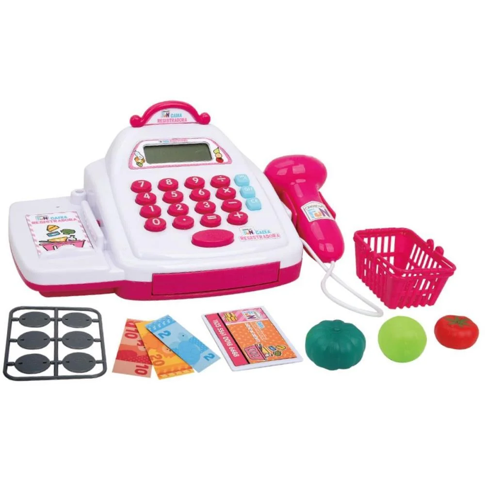 Brincando De Profissoes Caixa Registradora Mini Shoopp Multikids - imagem 2